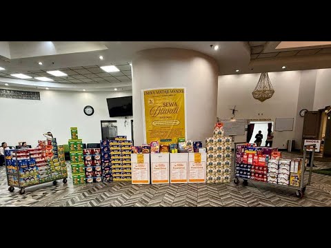 Umiya Mataji Mandir hosts food drive for Middle Georgia Community Food Bank