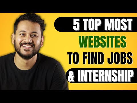 5 Best Website to find jobs and internships in 2024 | Genie Ashwani