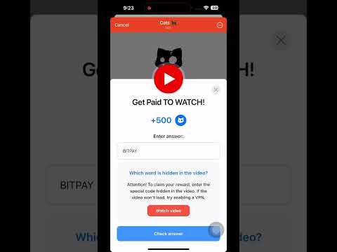 Get paid to watch cats code 8 October #trading #cats #catsoftiktok  #catsairdrop