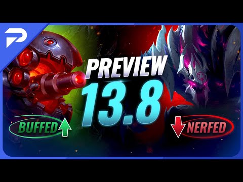 BIG CHANGES! Patch 13.8 PREVIEW Analysis - League of Legends