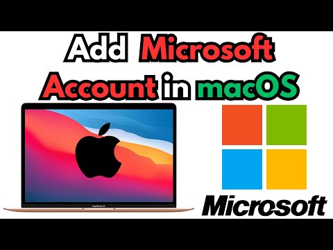 How to Add Microsoft Account in Mac | How to Add Email Account in Outlook for Mac