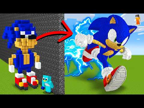 I Cheated with //SONIC in Minecraft Build Battle