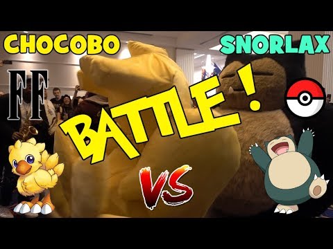 CHOCOBO AND SNORLAX POKEMON BATTLE @ MAGFEST 2020