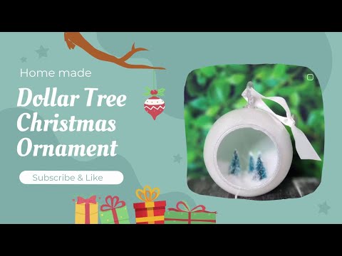 Dollar Tree DIY Christmas Ornaments