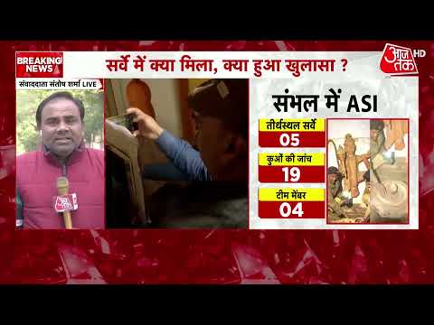 Sambhal Temple ASI Survey: संभल में ASI के सर्वे में टीम को क्या-क्या मिला | Aaj Tak Hindi News