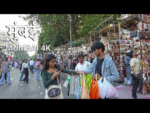 MUMBAI, Bandra Walking Tour - India Walking Tour 4K (UHD)