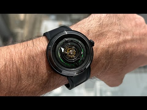 Black Hole on the wrist: Peacock Central Tourbillon