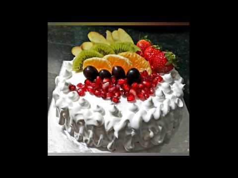 Easy and tasty eggless fruit cake without oven