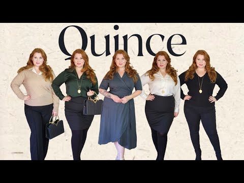 Quince Plus Size Try On Haul | January 2024 #quince