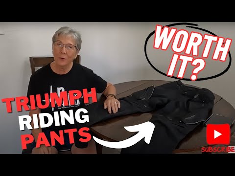 Real World Test- Triumph riding pants