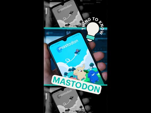 The Thing To Know: Mastodon #Shorts