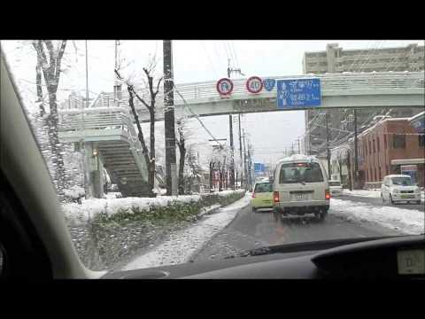 今冬　初積雪は１２月２８日