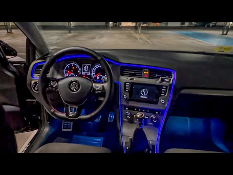 2014 Volkswagen golf 7 1.6 TDI POV NIGHT DRIVE (4k)