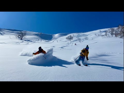 2023 恵岱岳(えたいだけ)  バックカントリー   【北海道雪山登山ガイド】 Backcountry skiing Hokkaido Japan snow Mt.Etaidake 雪崩