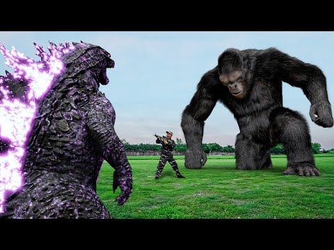 Rescure King Kong VS Godzilla : Who Is The King Of Monster? | Jurassic Park VS The New Empire #2024