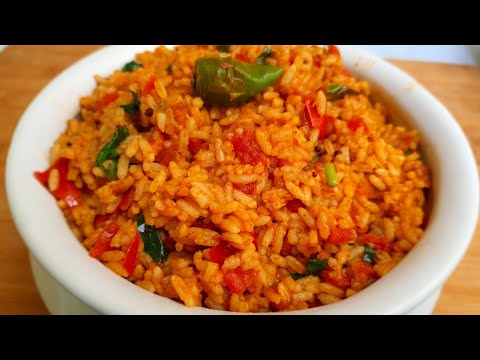 Tomato Rice | Thakkali Sadam | PES | 4K - Recipe 554