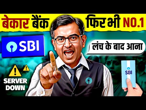 SBI - BAAP of All Banks? 🔥 Dark Truth | State Bank of India History | Live Hindi