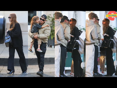 ASHLEE SIMPSON & EVAN ROSS SHARE A SMOOCH AFTER ENJOYING LUNCH AT CIPRIANI IN BEVERLY HILLS!!!