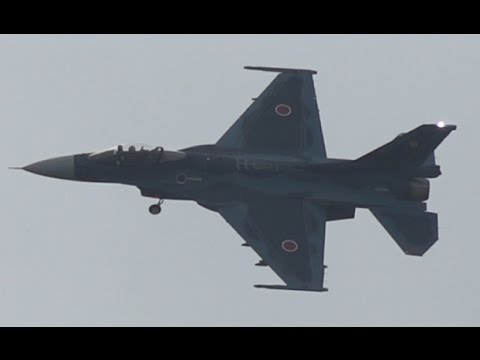 芦屋基地航空祭2016 F-2 機動飛行 ASHIYA AirShow 2016 F-2 DEMO