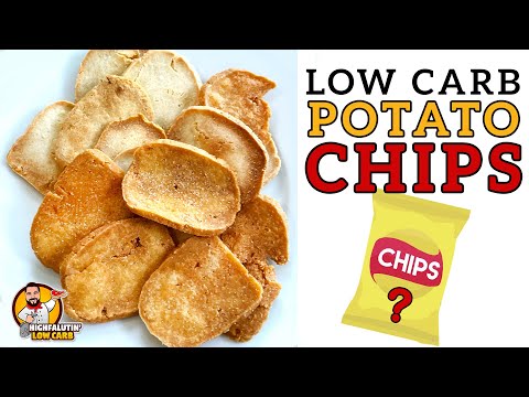 Low Carb POTATO CHIPS - Keto Chips recipe by Heavenly Fan