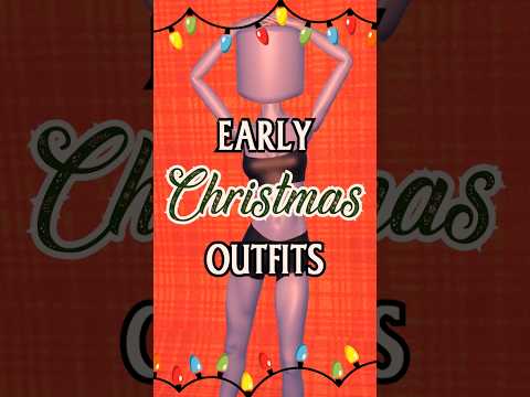 Dress To Impress Christmas Outfits🎄 #roblox #dresstoimpress #dti #viral #edit #christmas