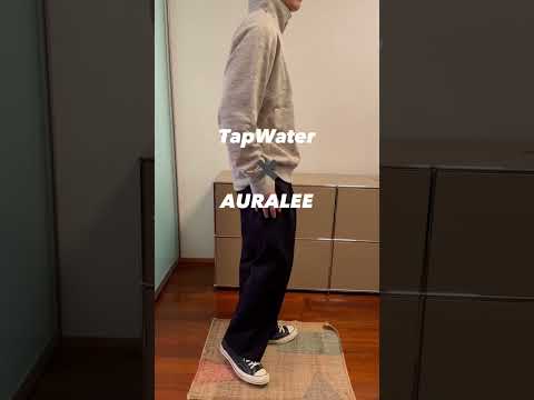 【TapWater× AURALEE】アノラック着てみた！#shorts #オーラリー