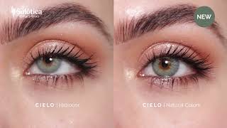 Best Colored Contacts For Light Brown Eyes - NEW Solotica AGATA & CIELO