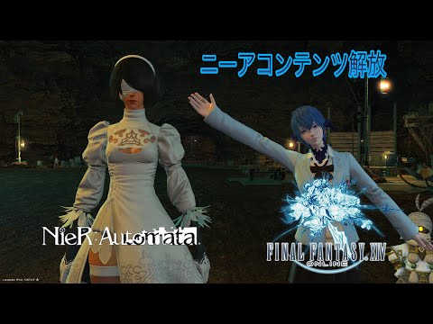 【FF14】 NieR:Automataの世界を解放!(解放のみ！)