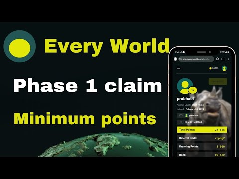 Everyworld airdrops claiming for phase 1 | when claim everyworld airdrop | crypto Airdrop