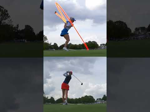 2024 Beauty Power Hitter Charley Hull & Nelly Korda Awesome Swing Motion & Swing Sequence