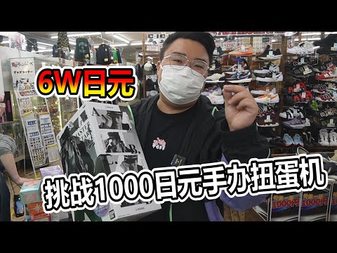 【扭蛋機系列】一看就知道能賺的扭蛋機!?我花6萬 到底能賺多少呢!?