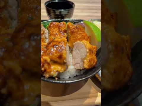 美食開箱 | 大河屋 | 日式丼飯 | 明太子烤雞腿 | 醬燒鱸魚 | 炸豬排