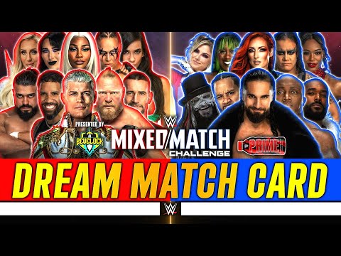 WWE Mixed Match Challenge 2024 - Dream Match Card [v3]