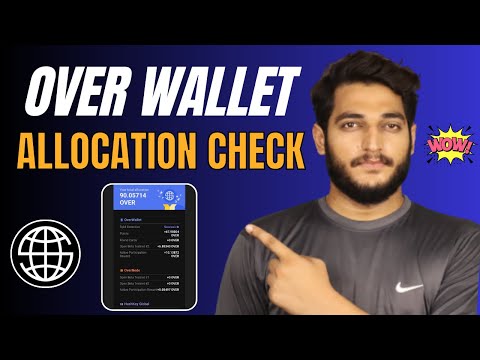 Over Wallet Airdrop Allocation Check || Over Protocol Wallet Coin Allocation