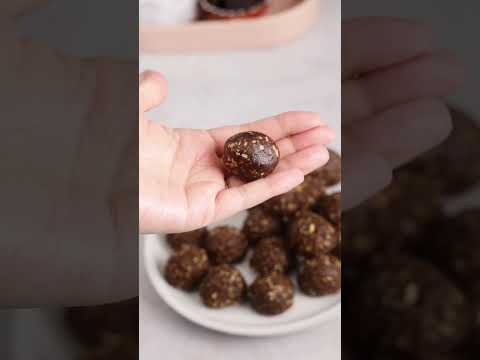 Delicious chocolate covered date balls #ramadannights #chocolate