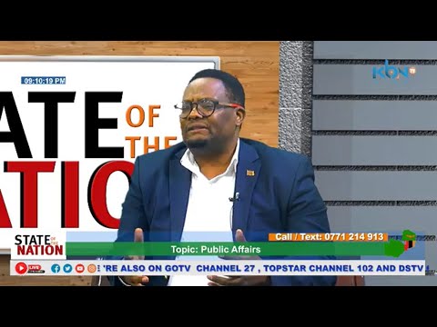 STATE OF THE NATION - EMMANUEL MWAMBA // PF Chairperson for Info & Publicity ( Topic:Public Affairs)