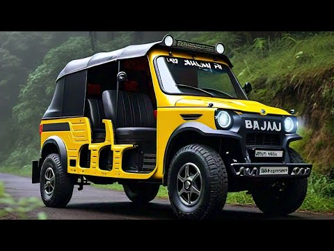 "Discover the Iconic BAJAJ RE Auto Rickshaw – A Compact Powerhouse for Urban Mobility