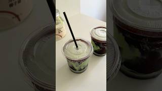 Crackle matcha latte #asmr #lifestyle #foodie #satisfying #asmrfood #drink #matcha #shorts