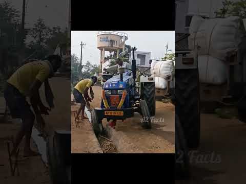 ⚡ Tractor Incident🚜#popular #trending #viral #tractor #viralshorts #driving #viralvideo #public