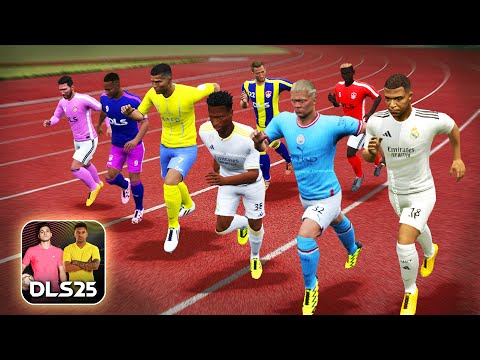 DLS 25: Fastest Player in Dream League Soccer 2025 (Speed Test)