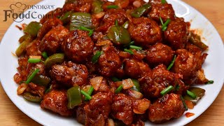 Soya Manchurian Recipe/ Soya Chilli/ Meal Maker Manchurian