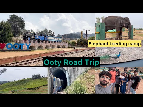 ಕೊನೆಗೂ ಕಾಲ ಕೂಡಿ ಬಂತು EU full ಖುಷಿ | Family Ooty road trip | Toy Train 🚂 elephant 🐘 feeding camp