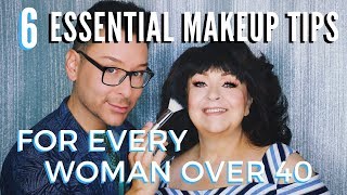 6 ESSENTIAL MAKEUP TIPS FOR WOMEN OVER 40 - mathias4makeup