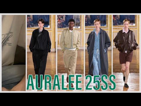 見たら着たくなる上品な魅力に溢れたAURALEE 25SSコレクションをレビュー【オーラリー】