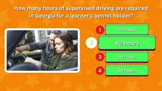 Moving To Georgia! DMV Driver License Requirements Trivia