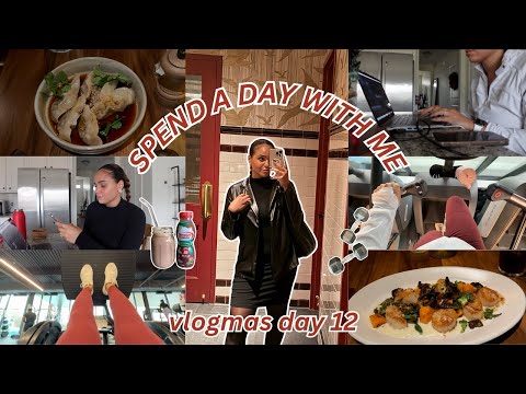 SPEND A DAY WITH ME // Morning workout, peppermint mocha protein coffee +15k subscribers! VLOGMAS