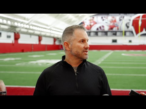 Mike Tressel Media Availability || Wisconsin Football || April 3, 2024