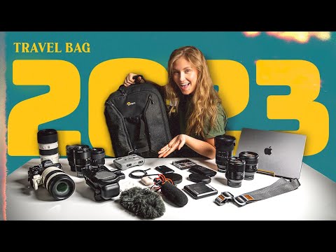 PACKING MY TRAVEL CAMERA BAG *2023* + Group Trip Announcement!