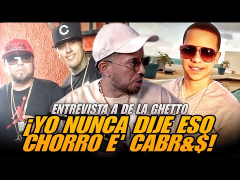 ENTREVISTA A DE LA GHETTO SE SALE DE CONTROL