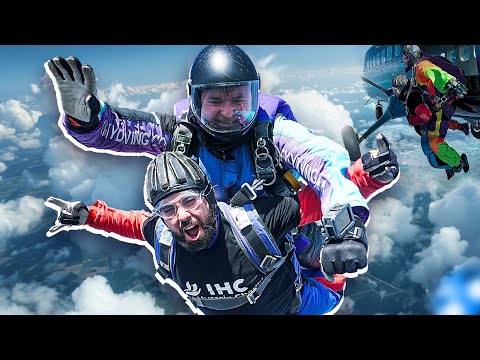 Watch how they Jump from 14,000 feet for the Imam Hussein Charity!